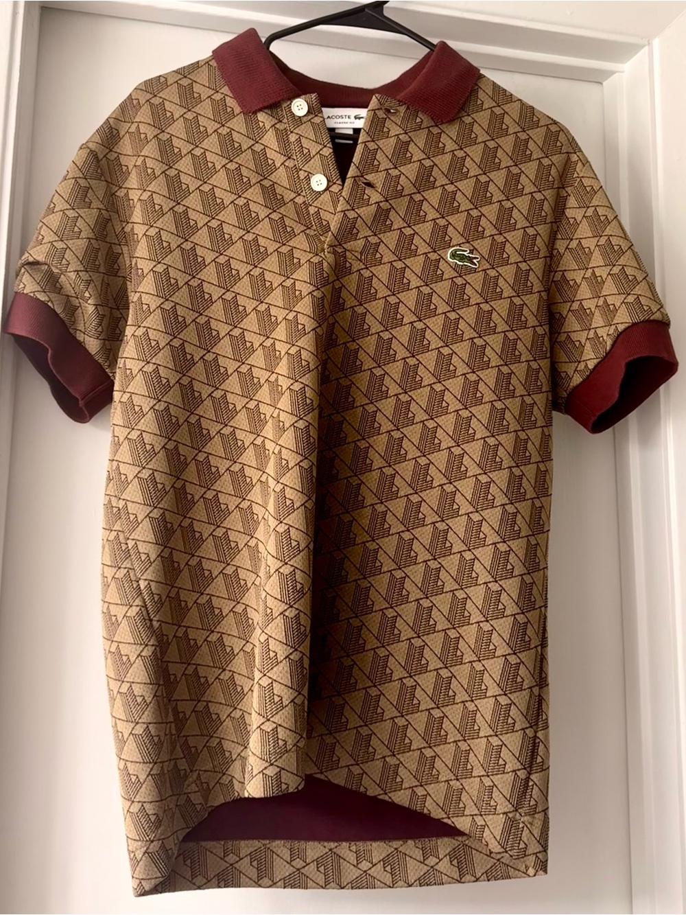 Lacoste Men's Classic Fit Monogram Polo